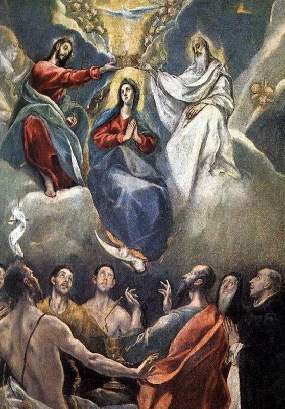 Incoronazione di Maria - Museo de Santa Cruz de Toledo